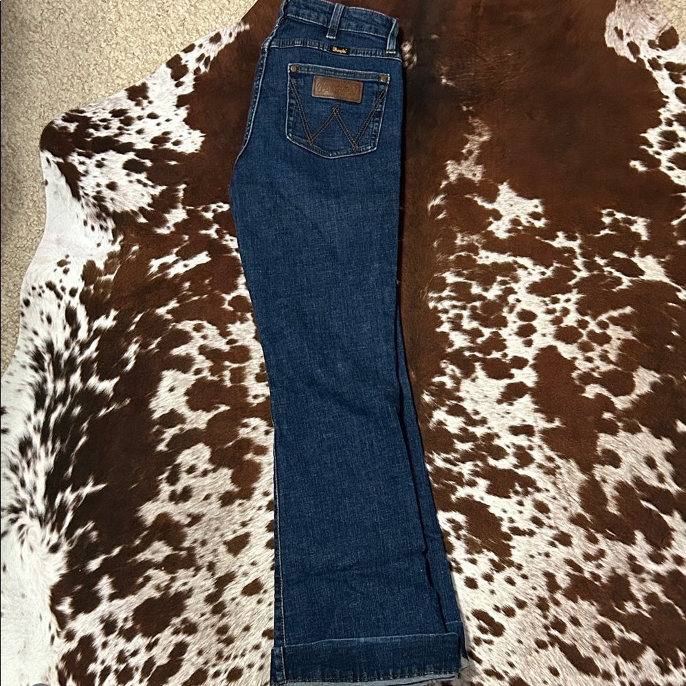 Wrangler Dark Blue Women's Boot Cut Jeans